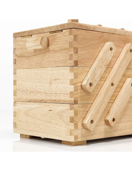 Travailleuse couture en bois Clair L