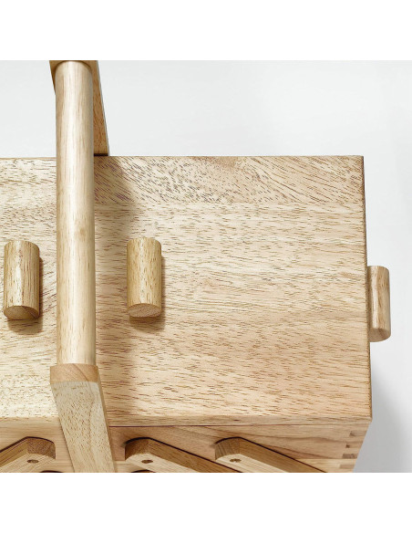 Travailleuse couture en bois Clair L