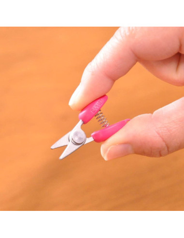 Mini ciseaux coupe fils - Rose
