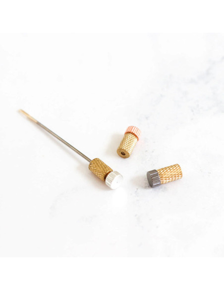 Embouts de protection en métal pour aiguilles main