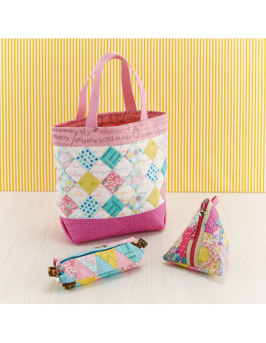 Gabarit patchwork carrés Clover