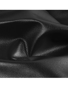 Coupon simili Karla Star 140 cm x 50 cm - Noir métallisé 2