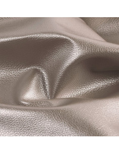Coupon simili Karla Star 140 cm x 50 cm - Taupe métallisé 2