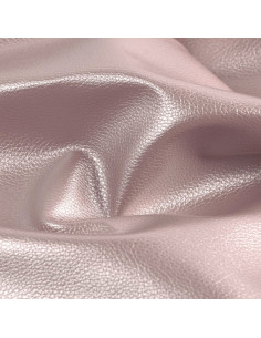 Coupon simili Karla Star 140 cm x 50 cm - Rose métallisé 2
