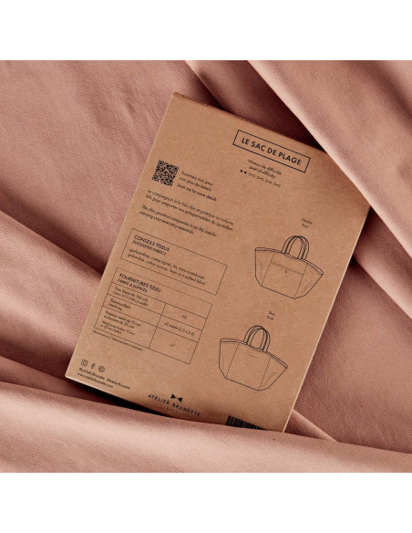 Patron LE sac de plage - Atelier Brunette