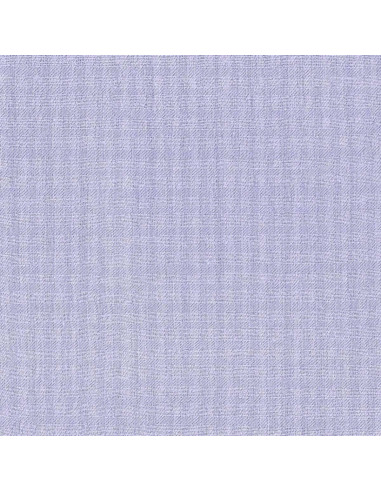 Tissu coton tissé petits carreaux Mauve - La Maison Naïve