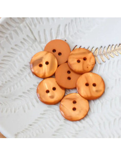 Bouton Sparkle 2 trous - Bouton d´or