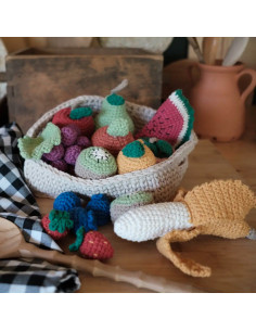 Kit crochet - Corbeille de fruits