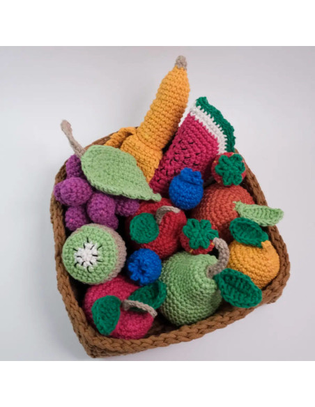 Kit crochet - Corbeille de fruits