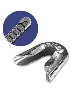 Set de 50 embouts métal pour baleine spirale