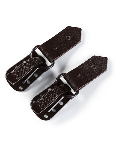 Clips pour manteaux fourrure - Noir