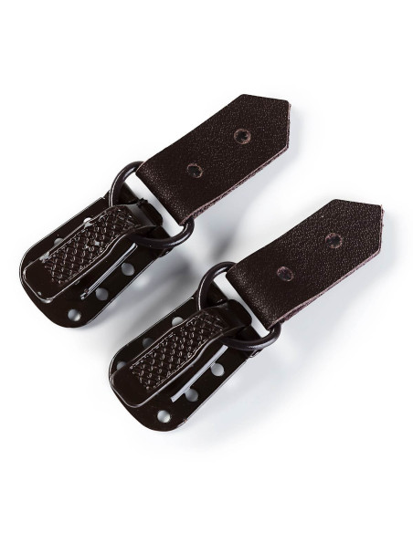 Clips pour manteaux fourrure - Noir