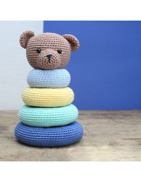 Kit crochet - Jouet ours empilable