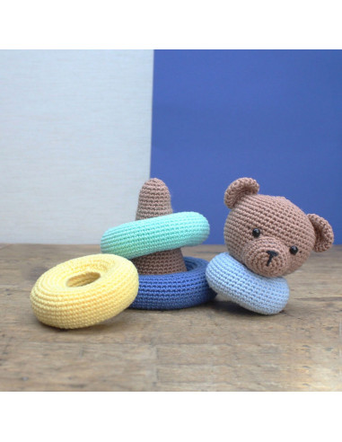 Kit crochet - Jouet ours empilable