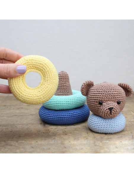 Kit crochet - Jouet ours empilable