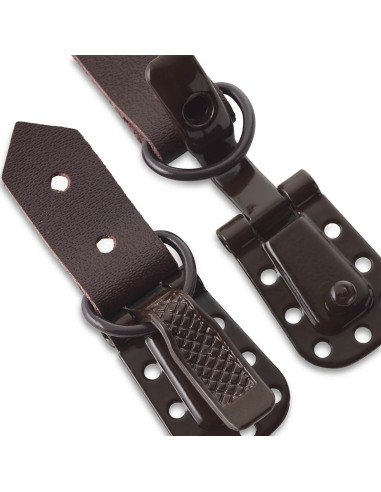 Clips pour manteaux fourrure - Noir