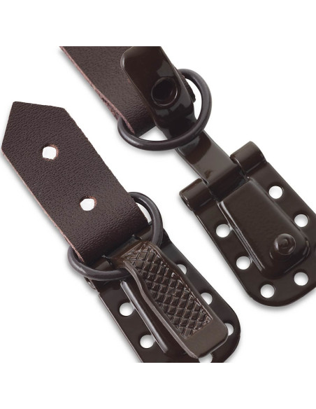 Clips pour manteaux fourrure - Noir