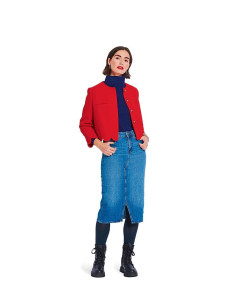 Patron de veste - Burda 5870 2