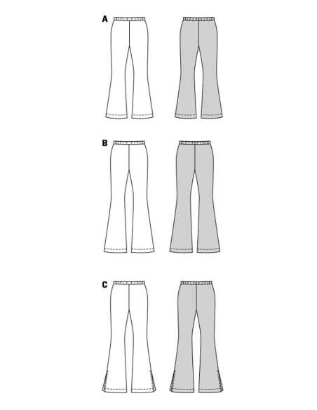Patron de pantalon - Burda 5874