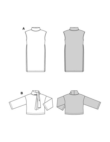 Patron de pull - Burda 5880