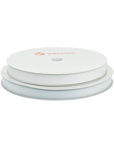 VELCRO® Brand adhésif blanc 25 mm de large rouleau de 25 mètres