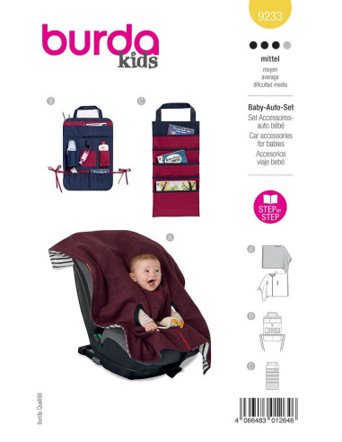 Patron d´accessoires bébé - Burda 9233