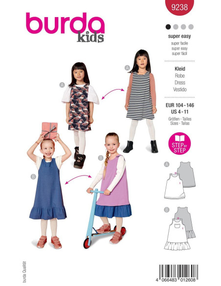 Patron de robe - Burda 9238