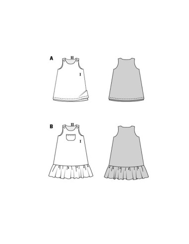 Patron de robe - Burda 9238