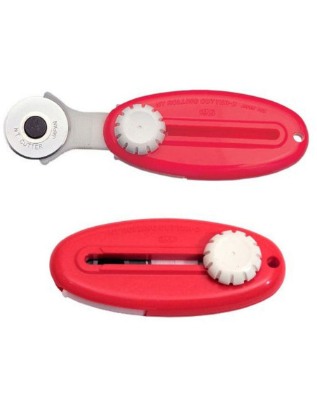 Cutter circulaire rétractable NT Cutter 28 mm
