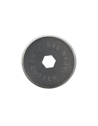 2 lames de rechange droites pour cutter rétractable NT Cutter 28 mm