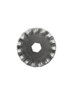 2 lames de rechange festonnées pour cutter rétractable NT Cutter 28 mm 2