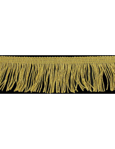 Frange 5 cm - Métal Doré LUREX