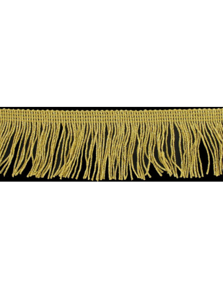 Frange 5 cm - Métal Doré LUREX