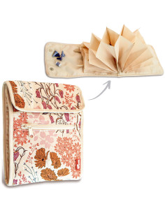 Trousse pour aiguilles à tricoter circulaires Bluebells