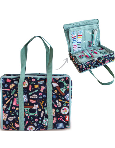 Sac multi-poches tout en un L Needle & Thread