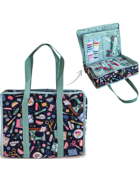 Sac multi-poches tout en un L Needle & Thread