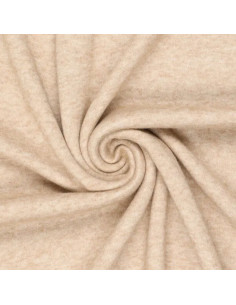 Tissu maille angora - Naturel