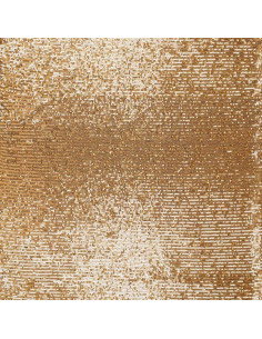 Tissu stretch sequins - Doré 2