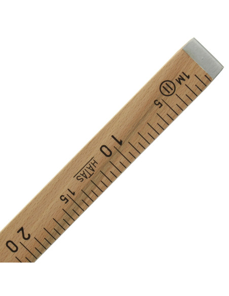 Règle mètre bois de couturier