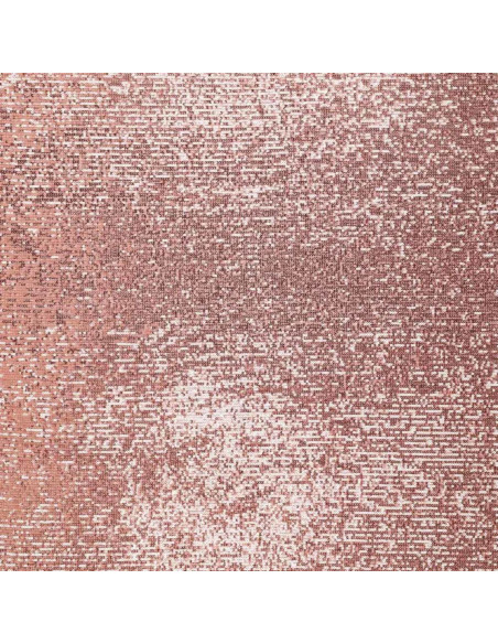 Tissu stretch sequins - Rose