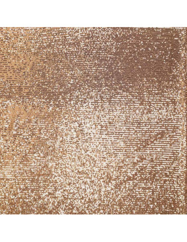Tissu stretch sequins - Or foncé