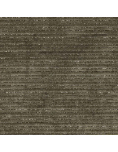Tissu velours rayé lurex - Vert foncé
