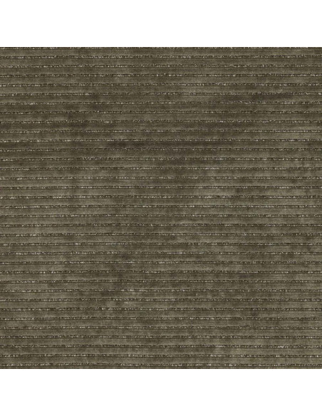 Tissu velours rayé lurex - Vert foncé