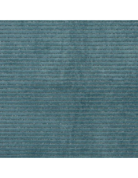 Tissu velours rayé lurex - Gris bleu