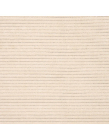 Tissu velours rayé lurex - Blanc cassé