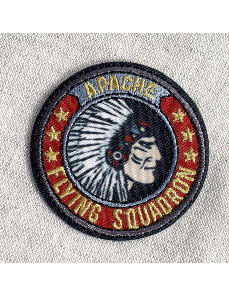 Écusson thermocollant blason - Apache flying squadron