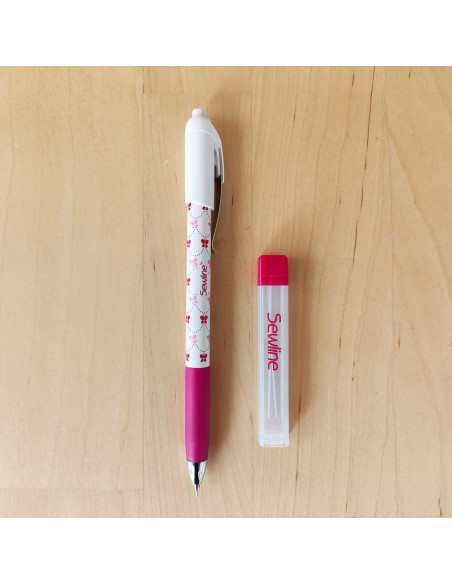 Crayon craie porte-mines extra-fin Sewline - Blanc