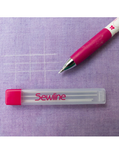 Crayon craie porte-mines extra-fin Sewline - Blanc