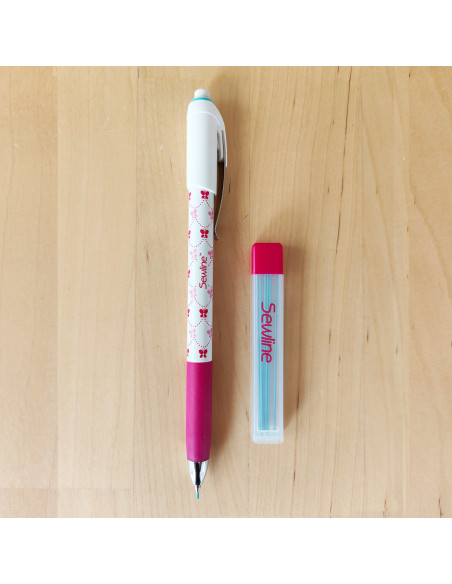 Crayon craie porte-mines extra-fin Sewline - Bleu