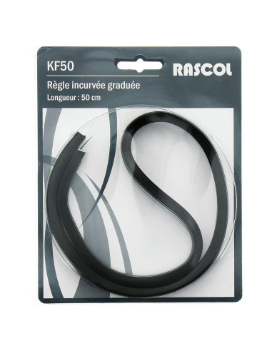 Règle incurvée graduée